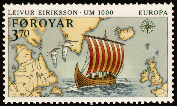 Leif Erikson probablemente el primer europeo en América