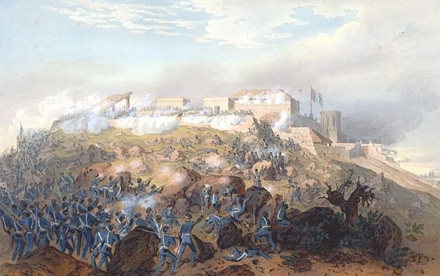 13 Septiembre 1847 Batalla de Chapultepec