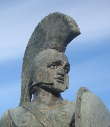Leónidas I rey de Esparta el héroe de las Termópilas
