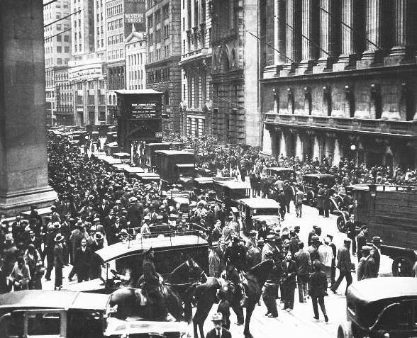 29 de Octubre de 1929 Comienza la Gran Depresión