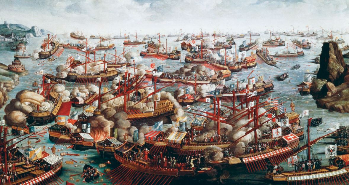 7 Octubre 1571 tiene lugar la Batalla de Lepanto