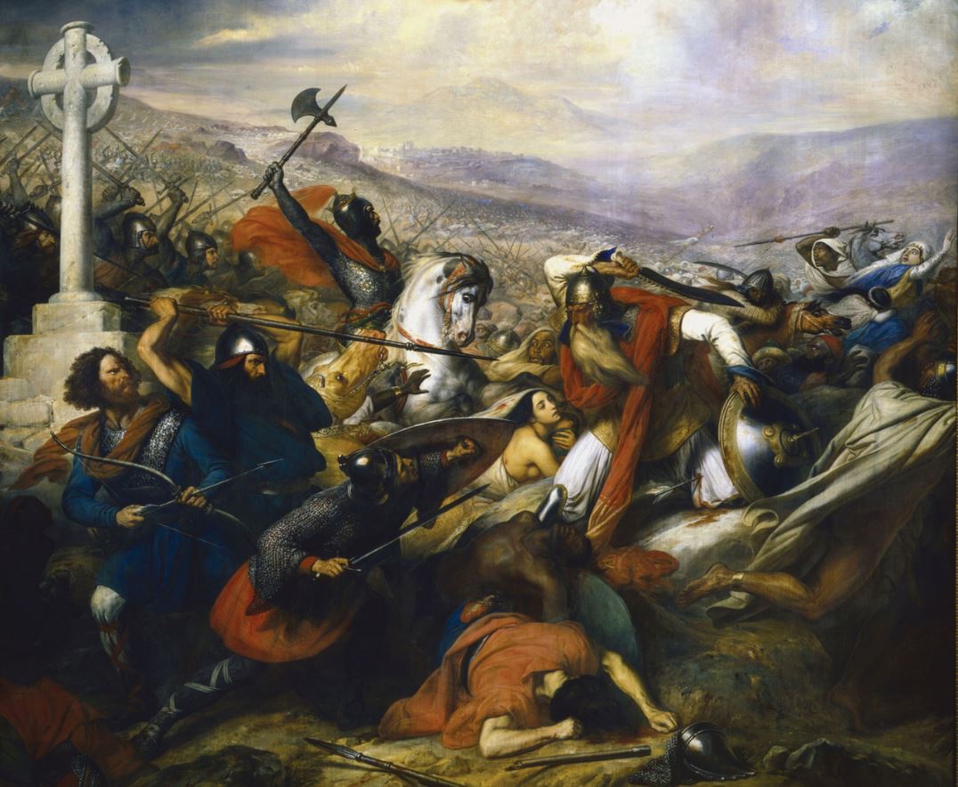 10 Octubre 732 Los francos ganan la batalla de Tours
