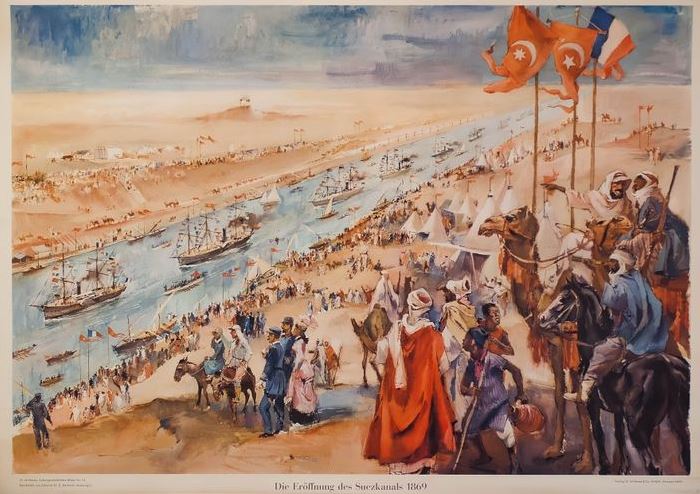 17 Noviembre 1869 Se inaugura el Canal de Suez