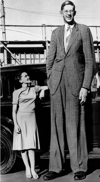 Robert Wadlow el hombre más alto de la Historia