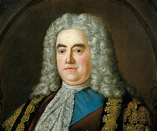 Robert Walpole el primer ministro de Gran Bretaña