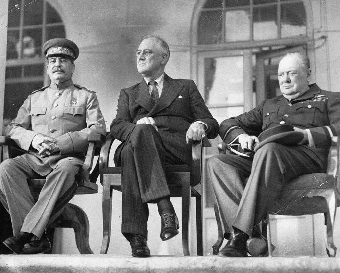 30 Noviembre 1943 En la conferencia de Teherán
