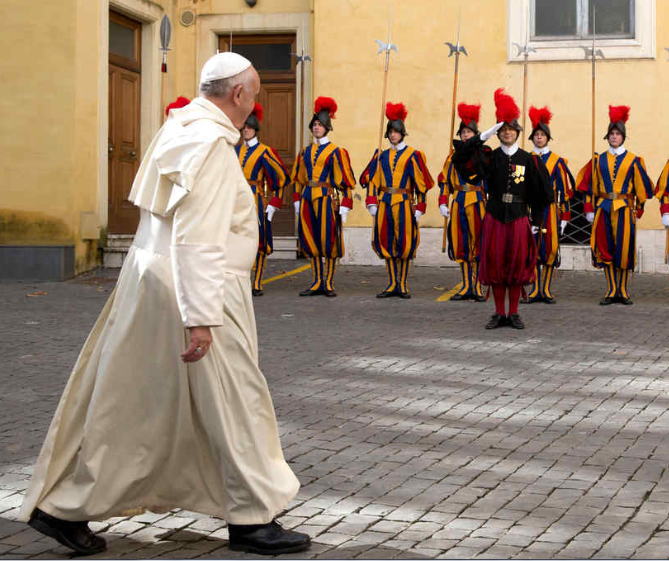 21 Enero 1506 se funda la Guardia Suiza en el Vaticano