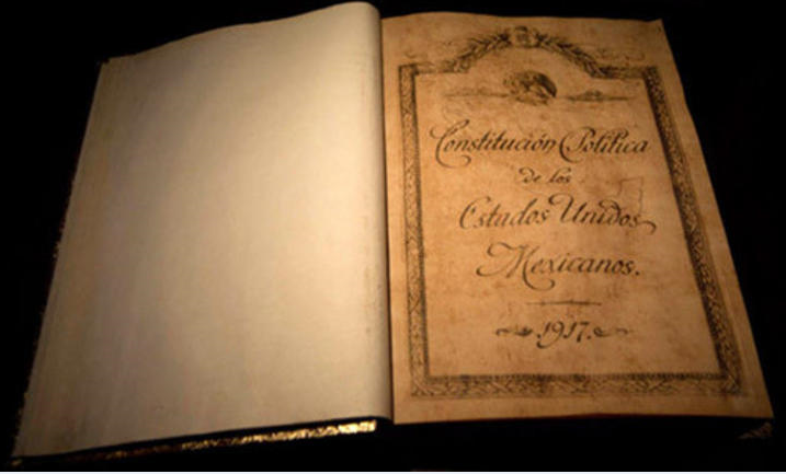 5 Febrero 1917 se promulga la Constitución Política de los Estados Unidos Mexicanos