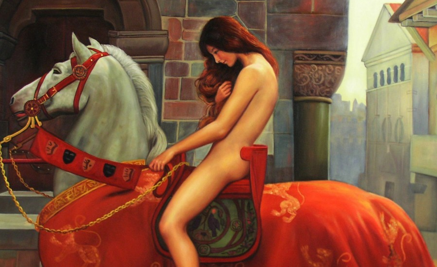 Lady Godiva la mujer que cabalgó desnuda por los derechos de sus vasallos