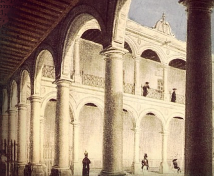 La Real y Pontificia Universidad de México la primera universidad del país azteca