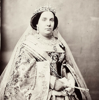 25 Junio 1870 Isabel II abdica del trono español