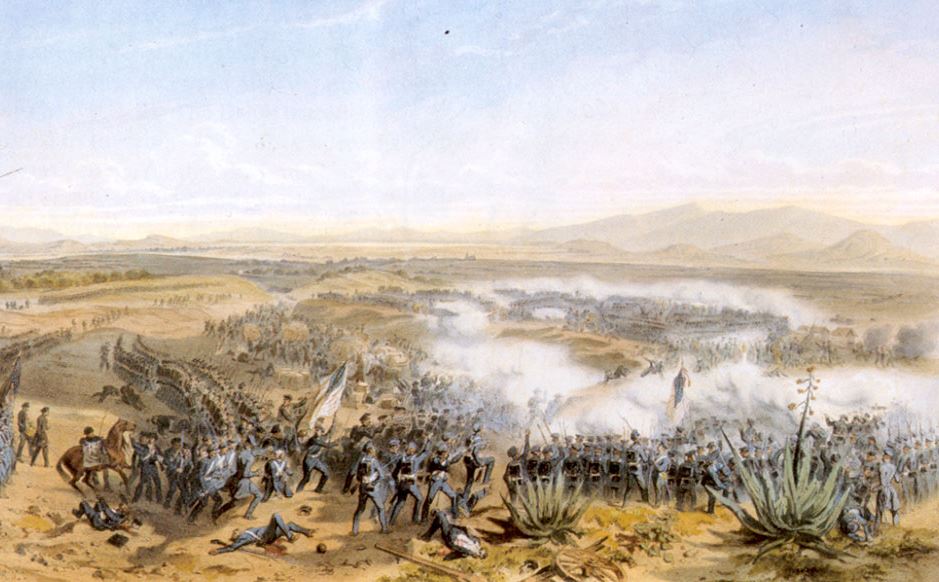 20 agosto 1847 Los estadounidenses derrotan a los mexicanos