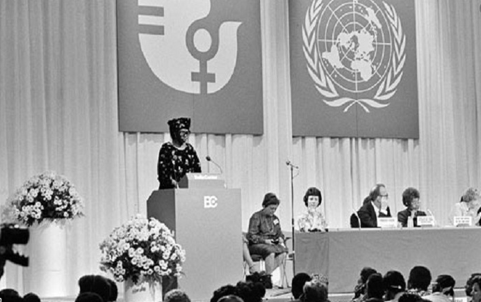 8 de marzo de 1975 La ONU proclama al día 8 de Marzo "Día Internacional por los Derechos de la Mujer y la Paz Internacional"