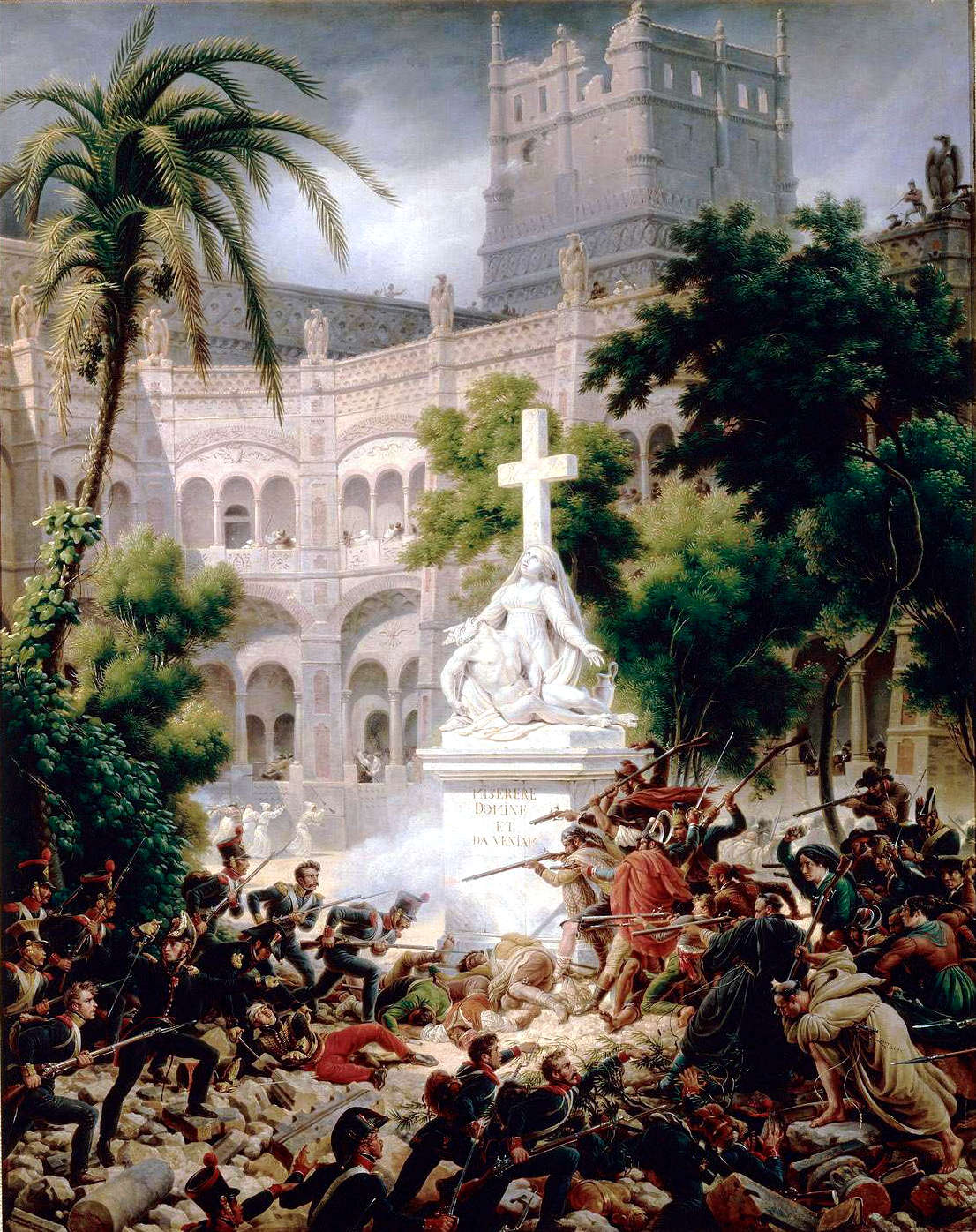 14 de agosto de 1808 Durante la Guerra del Francés, los franceses levantan el primer sitio en Zaragoza