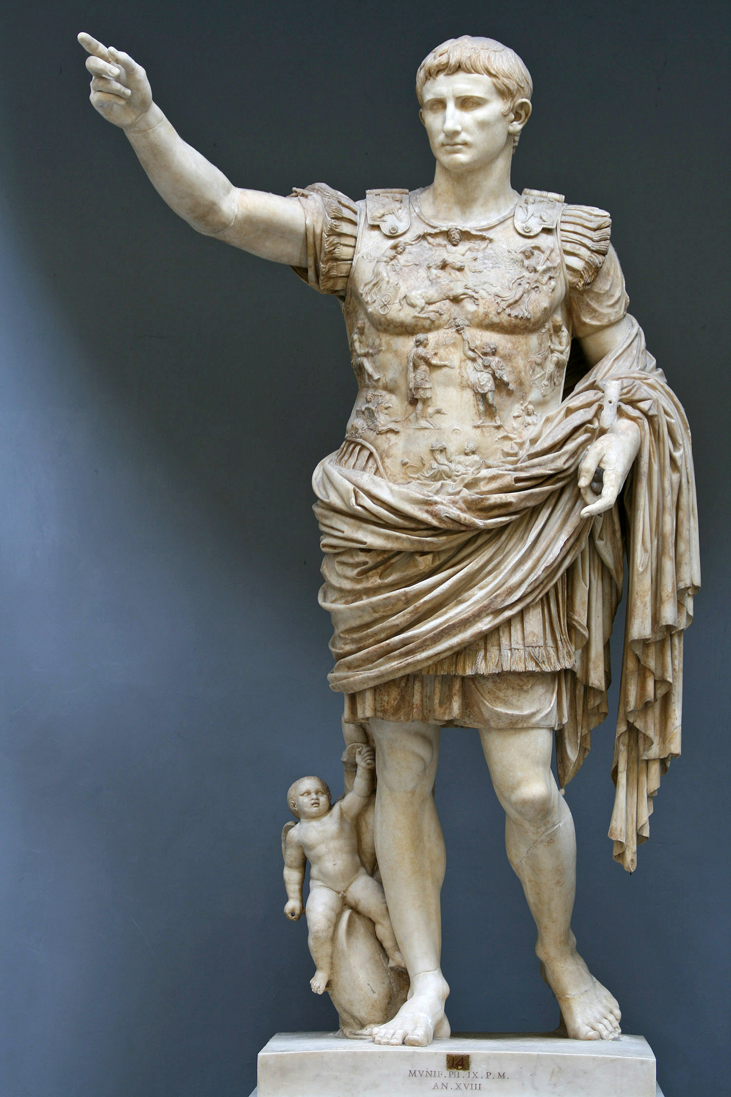 23 de septiembre del 63 a.C. Nace Octavio Augusto, primer Emperador de Roma