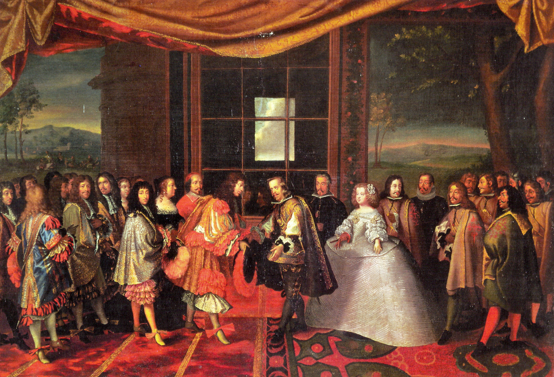 17 de noviembre de 1659 En la isla de los Faisanes, España y Francia firmaban el Tratado de los Pirineos