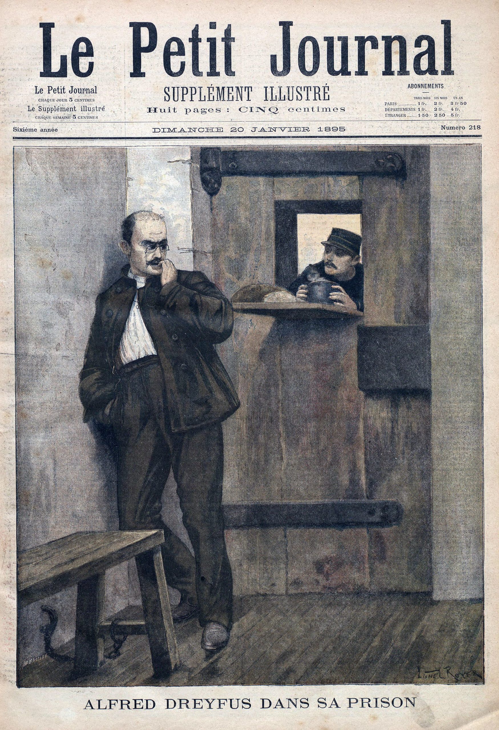 22 de diciembre de 1894 Encarcelaban a Alfred Dreyfuss por supuesta traición