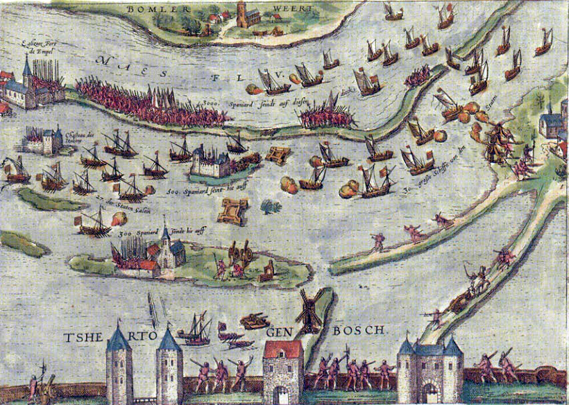 8 de diciembre de 1585: Se producía el llamado ‘Milagro de Empel’ en la guerra entre españoles y holandeses