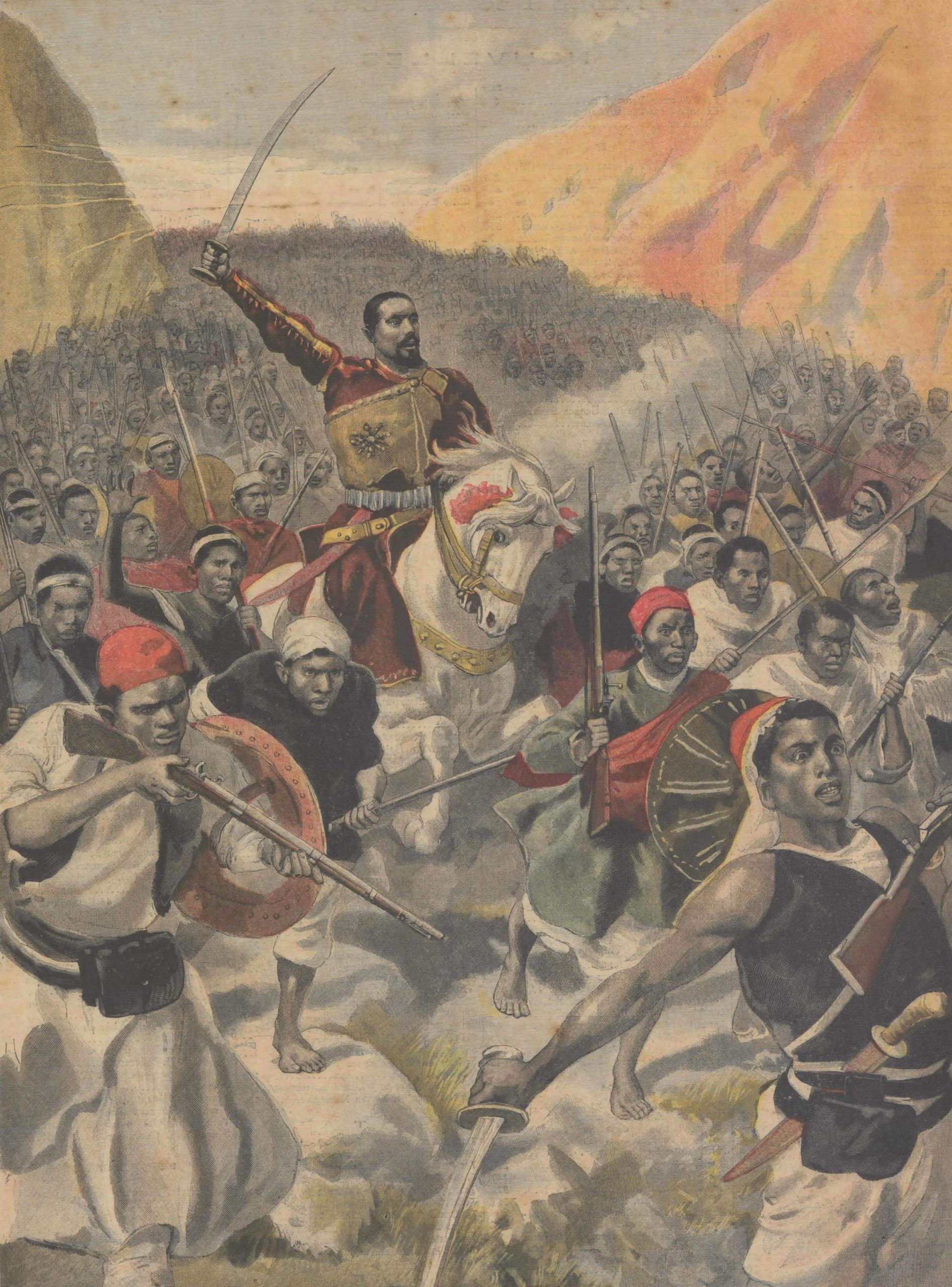 7 de diciembre de 1895 Etiopía derrotaba a Italia tras intentar invadirlos
