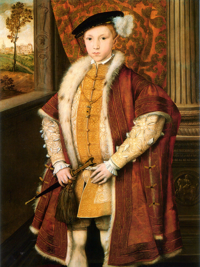 28 de enero de 1547 Eduardo VI se convierte en el primer rey protestante de Inglaterra