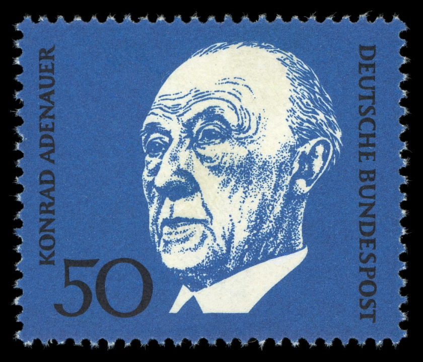 1 de febrero de 1919 Konrad Adenauer planificó la creación de la República Federal Alemana