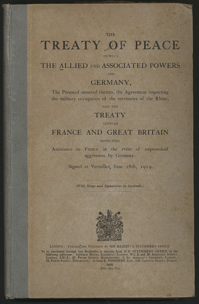 10 de enero de 1920 La Sociedad de Naciones daba por finalizada la Primera Guerra Mundial