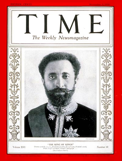 2 de abril de 1930 Haile Selassie, el último emperador de Etiopía, llegaba al poder