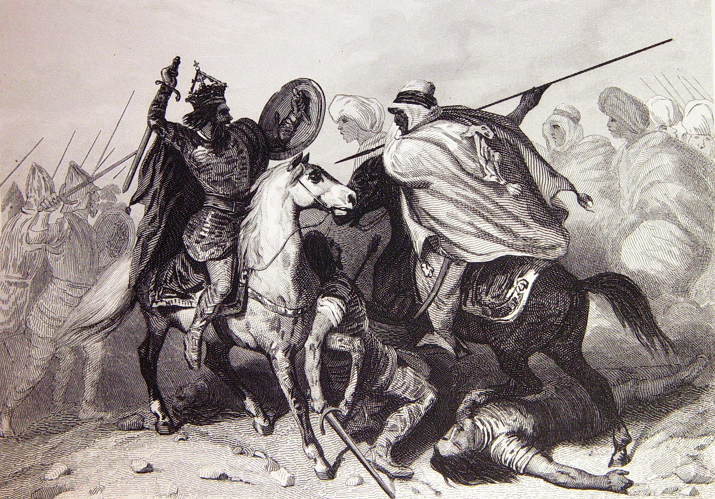 19 de julio del 711 Tariq ibn Ziyad ganaba a Rodrigo en la Batalla de Guadalete
