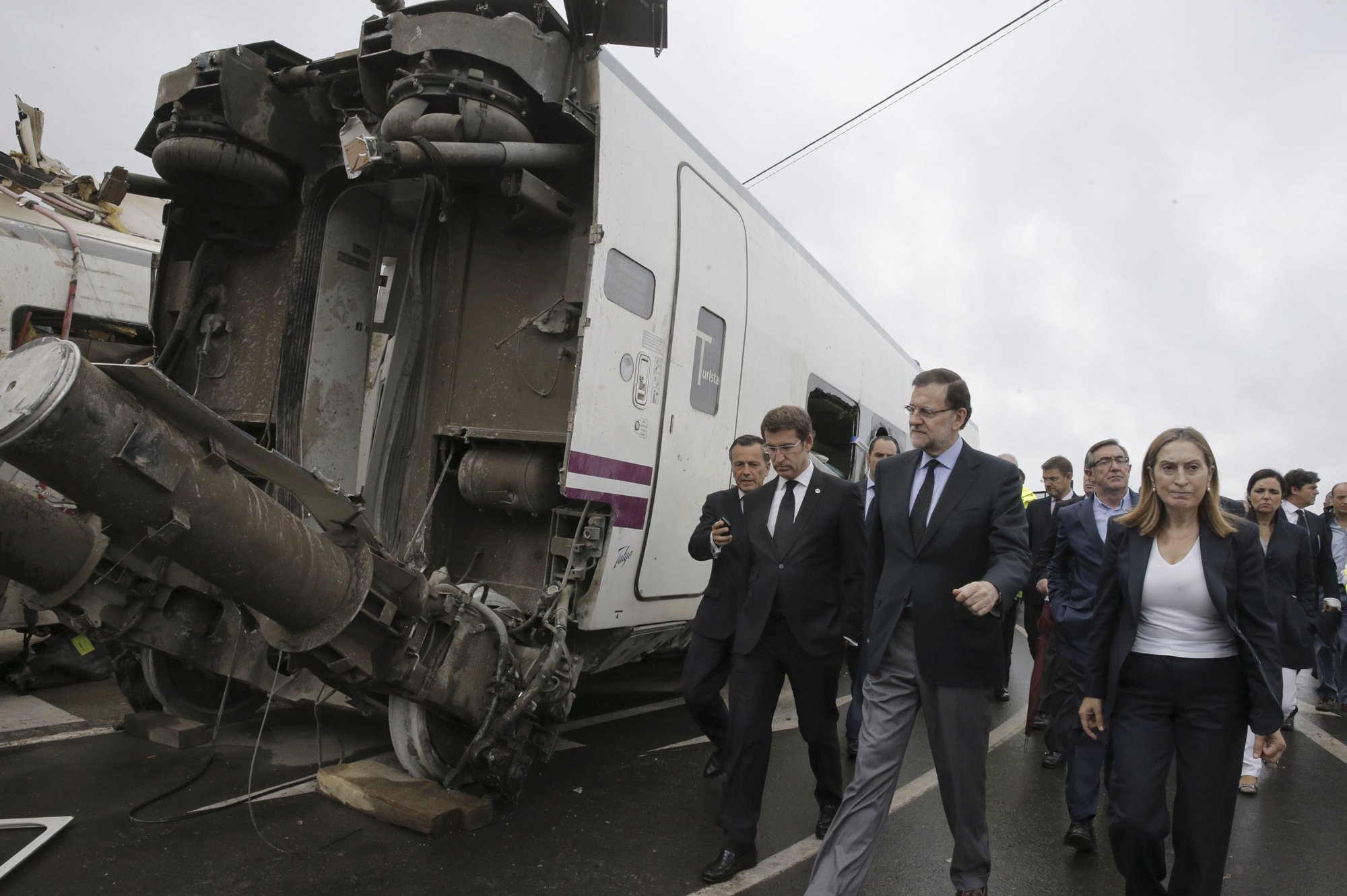 24 de julio de 2013 Cerca de Santiago de Compostela (España) descarrilaba un tren ALVIA con 217 pasajeros a bordo