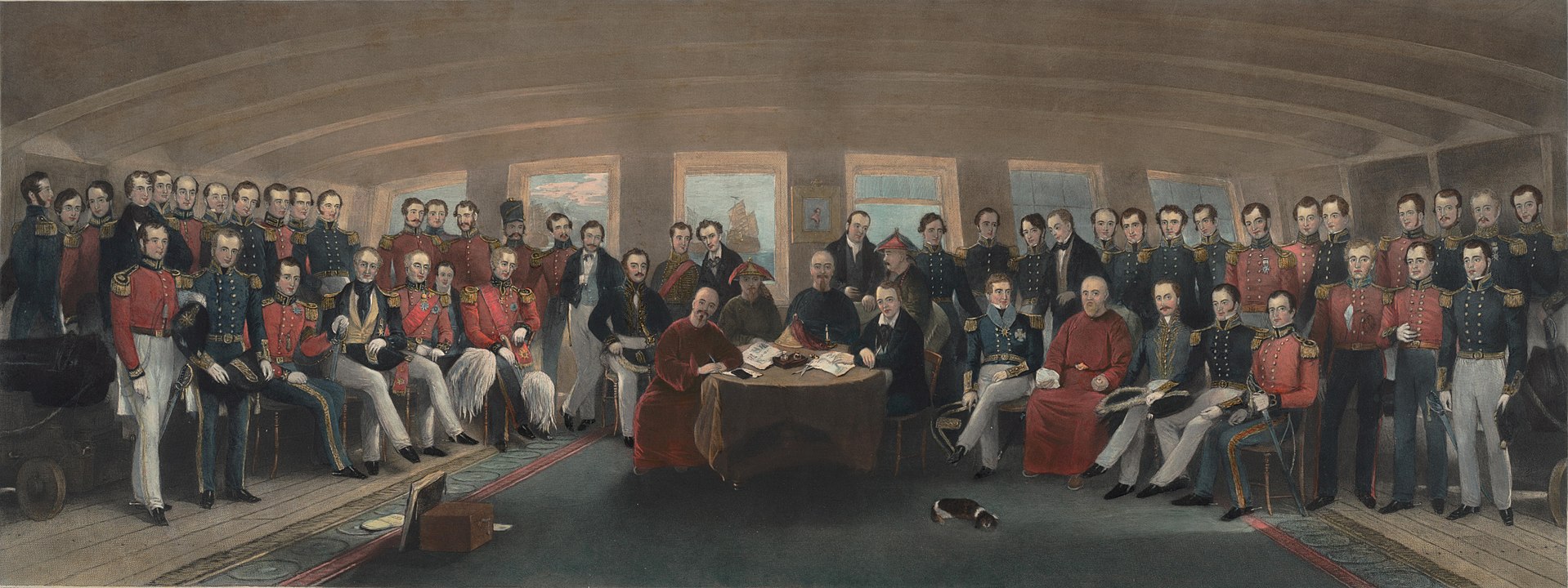 29 de agosto de 1842 El Tratado de Nankín daba por finalizada la Primera Guerra del Opio