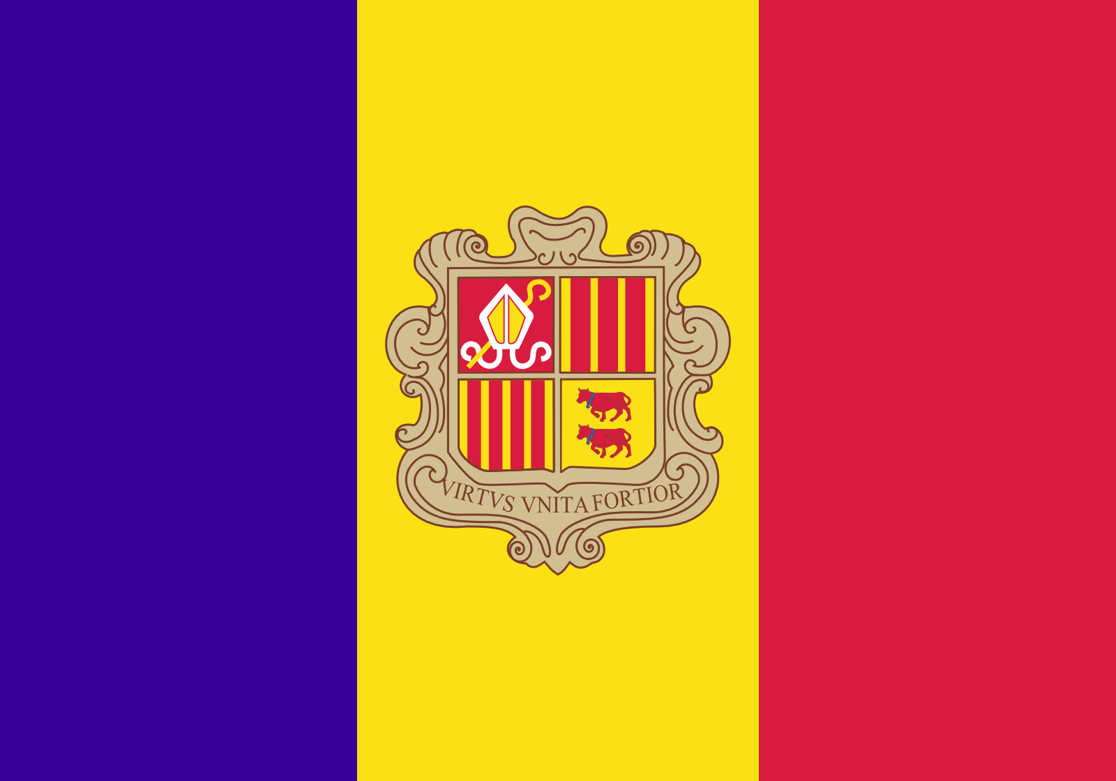 Bandera de Andorra