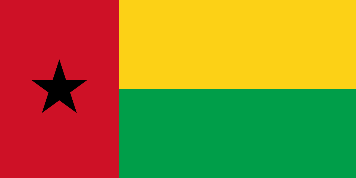 Bandera de Guinea Bisáu