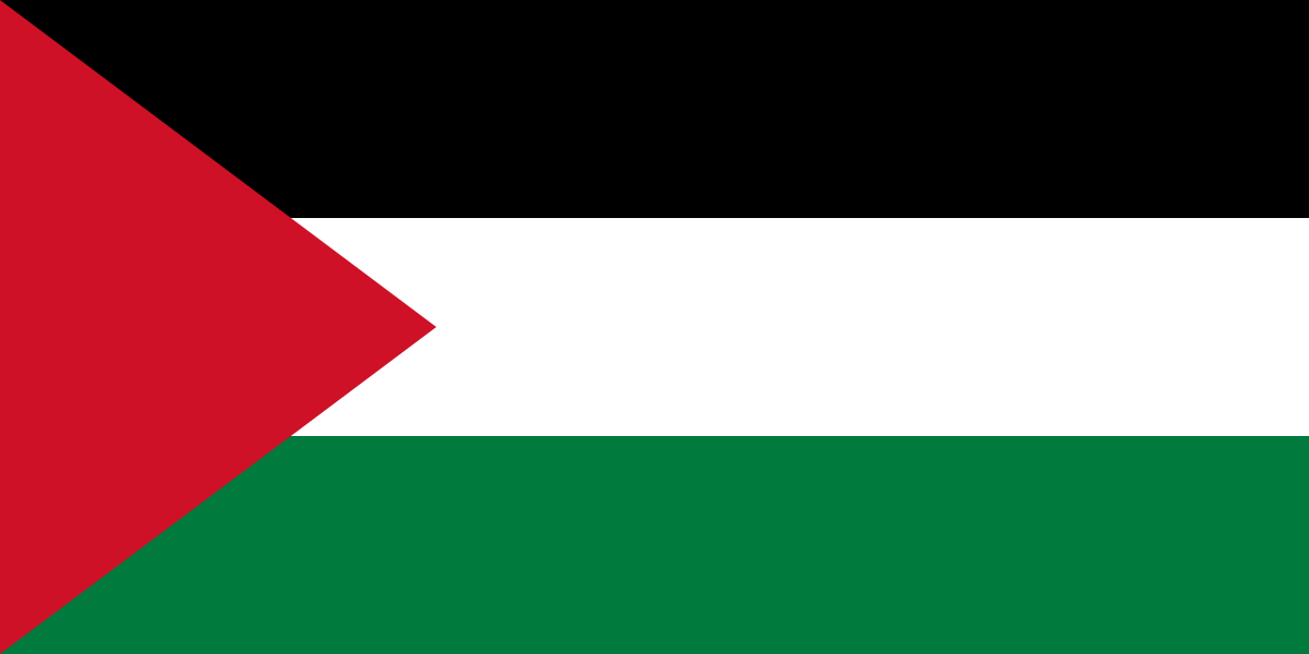Bandera del Estado de Palestina