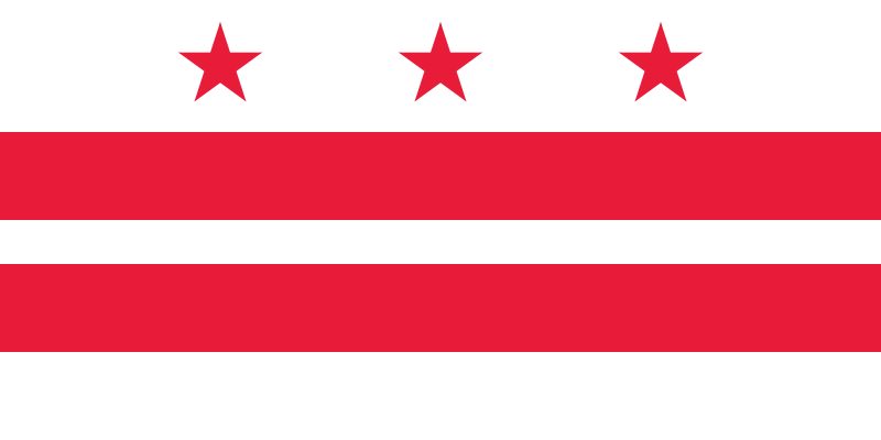 Bandera del Distrito de Columbia