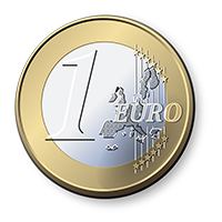 Moneda de un Euro